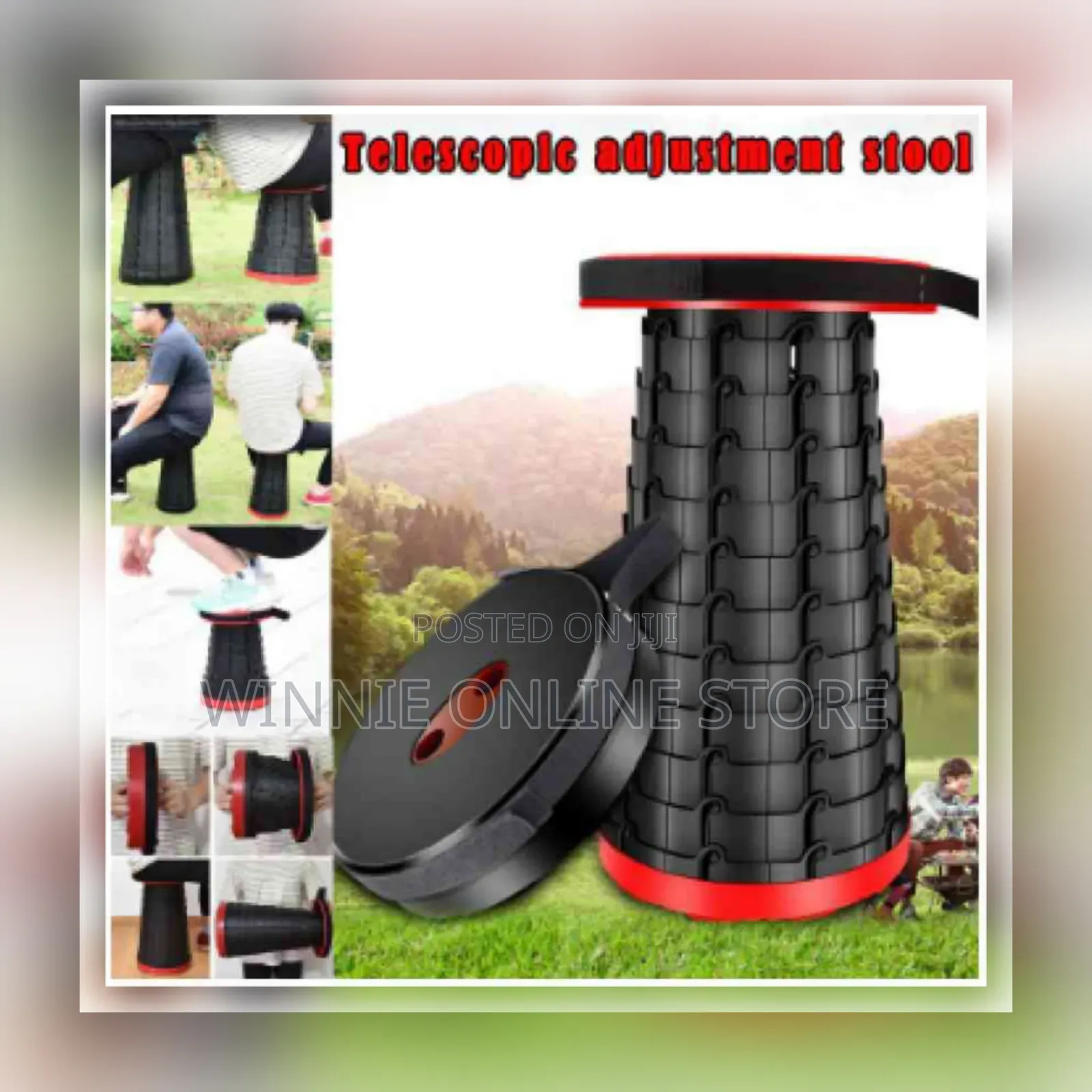 Telescopic Adjustable Stool