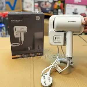 Geepas Wall Mounted Hair Dryer Ghd86073