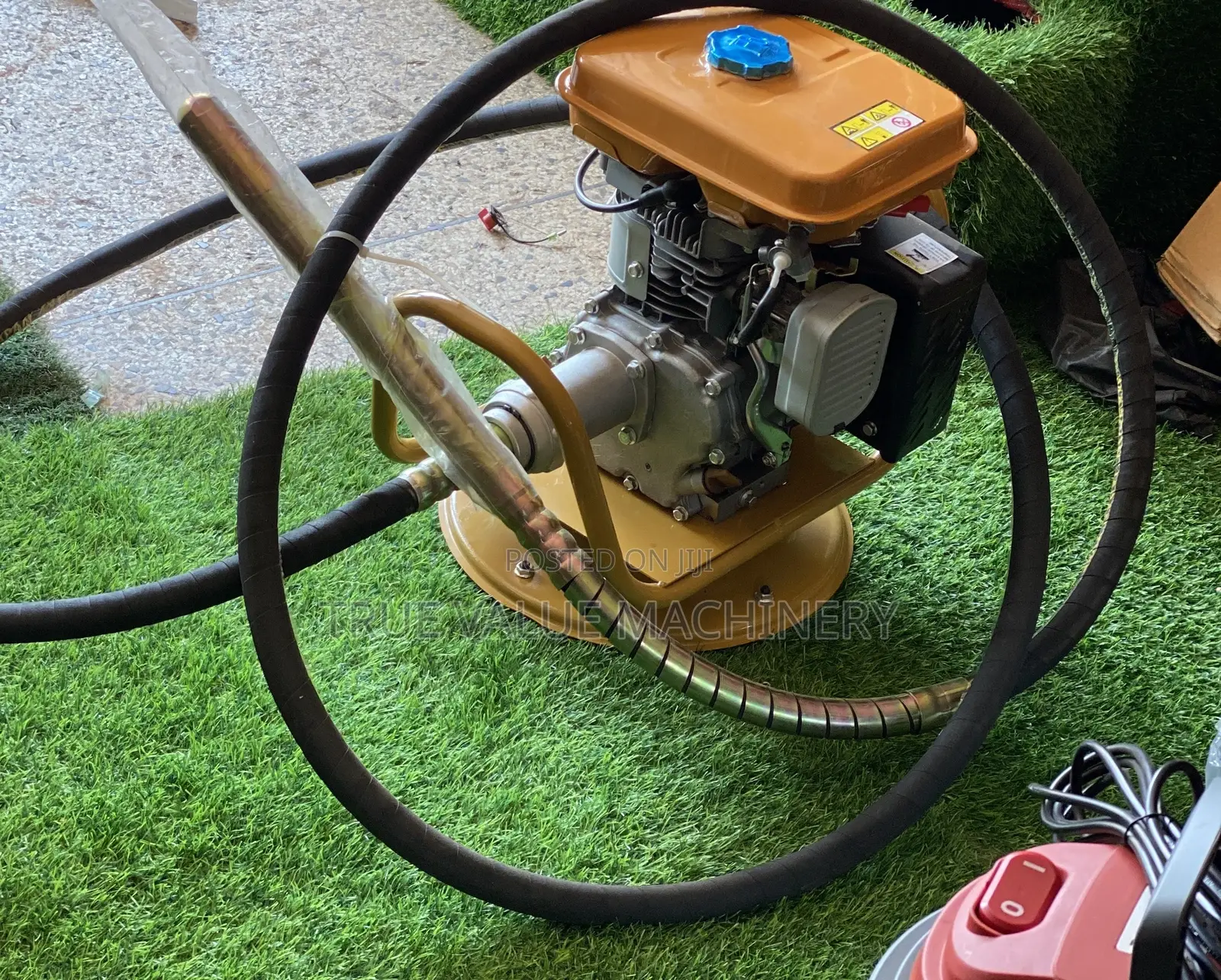 Vibrator Machine With Its Poker