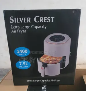 Silver Crest Extra Large Capacity Air Fryer 7.5l/Air Fryer