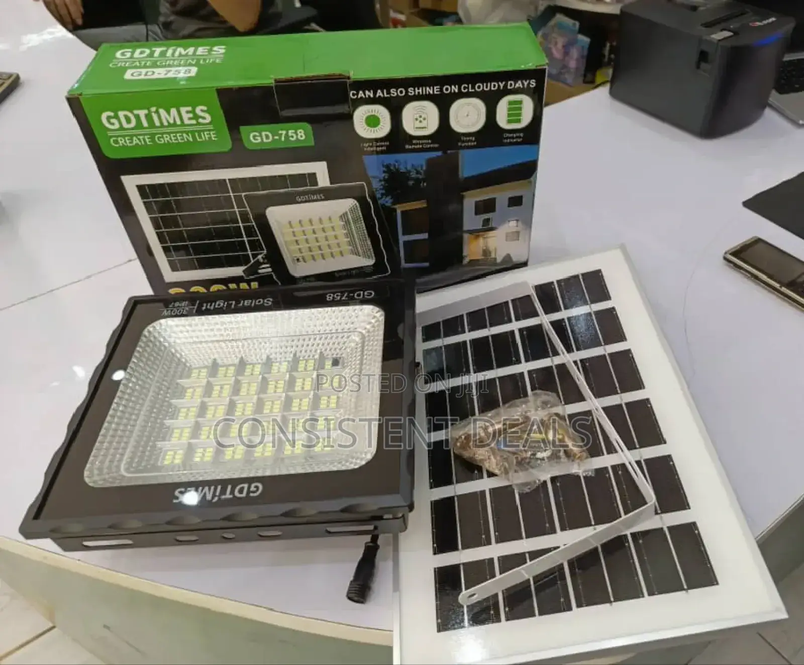 300w Solar Flood Light Solar Street Light