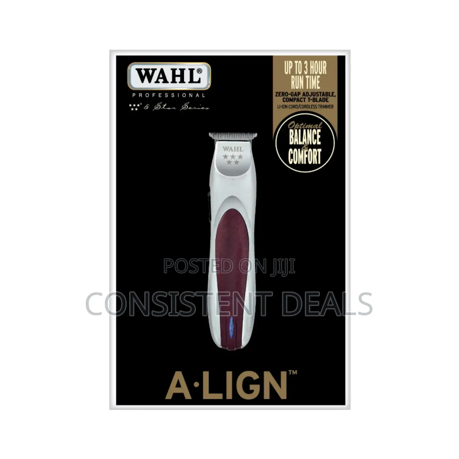 Wahl a-Lign Rechargeable Hair Trimmer