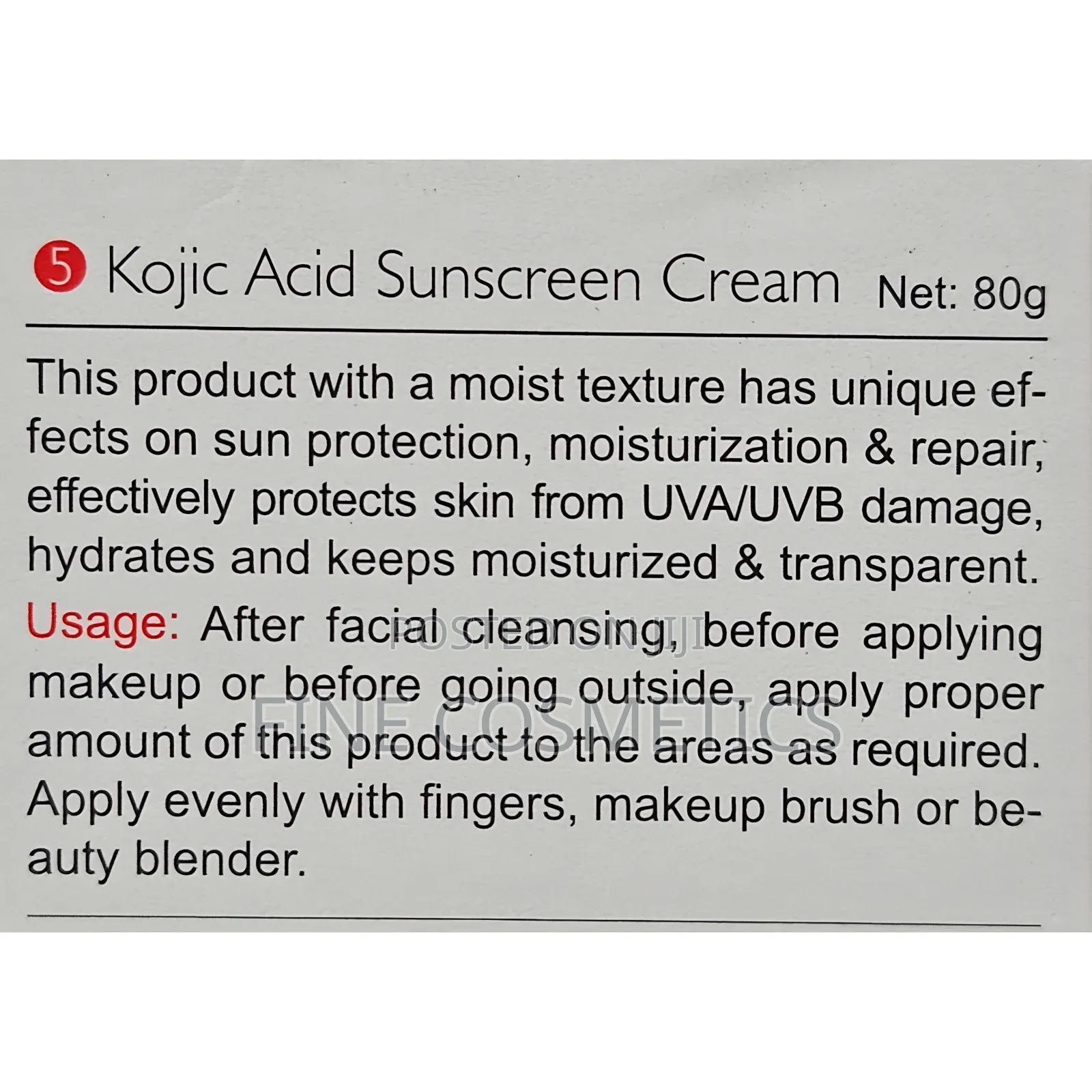 KOJIE SAN |Kojic Acid Whitening Skin Care Series 5pieces SET