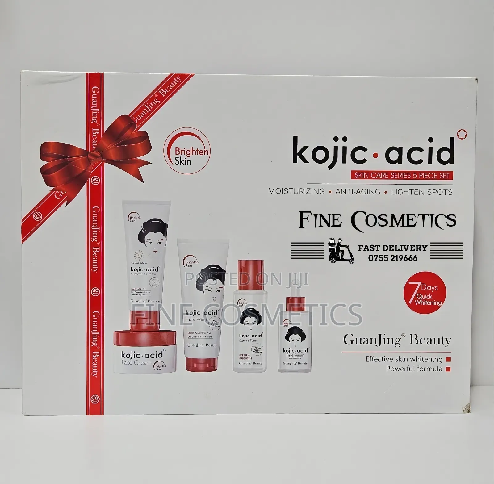 KOJIE SAN |Kojic Acid Whitening Skin Care Series 5pieces SET