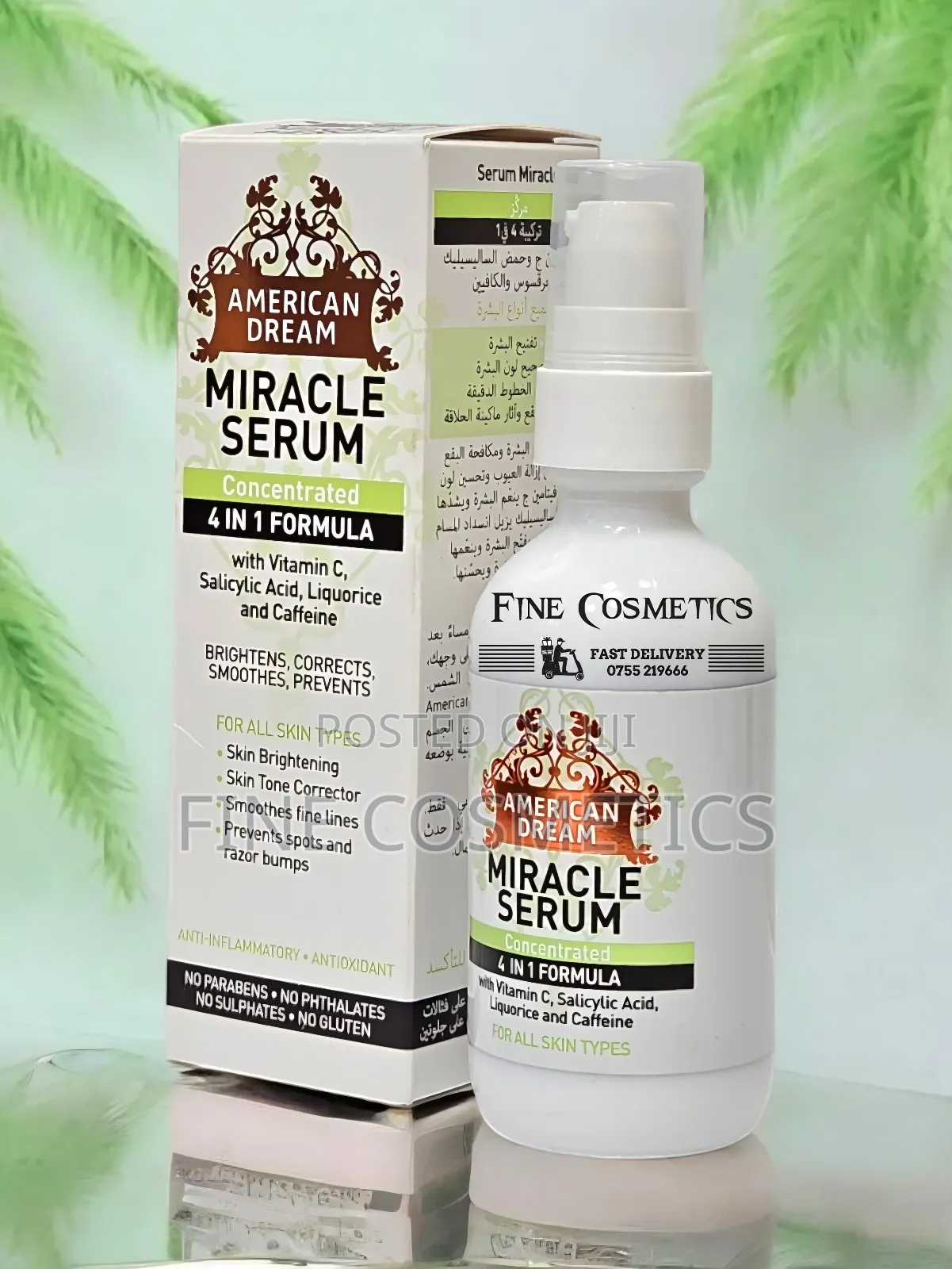 AMERICAN DREAM SERUM 4IN1 Brightening Miracle Face Serum