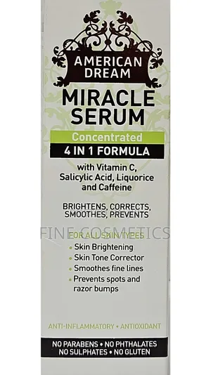 AMERICAN DREAM SERUM 4IN1 Brightening Miracle Face Serum