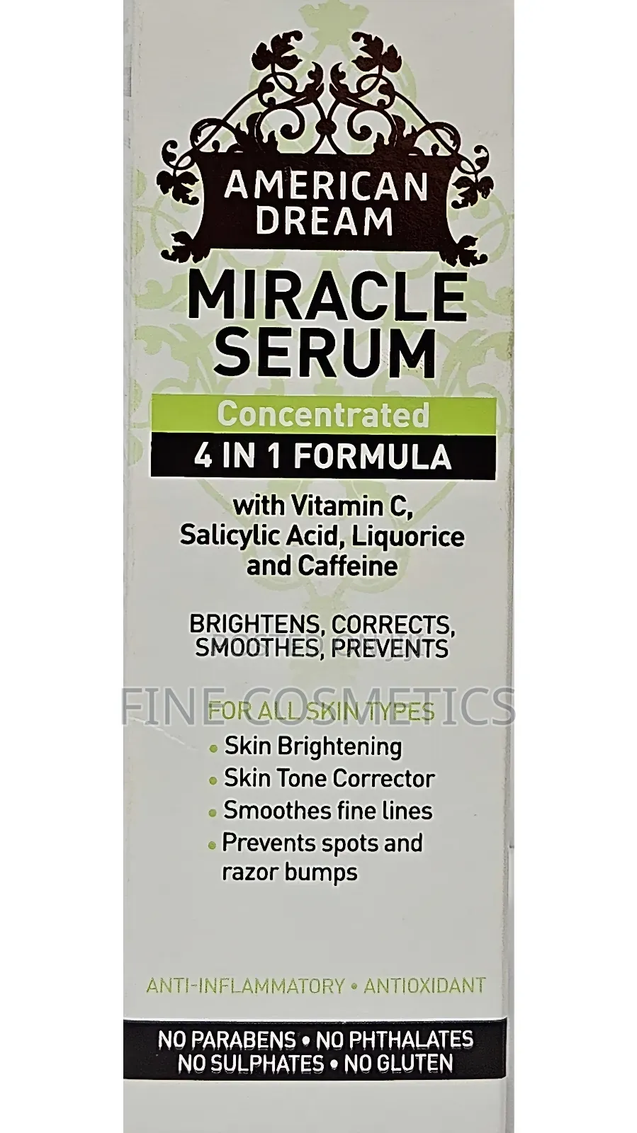 AMERICAN DREAM SERUM 4IN1 Brightening Miracle Face Serum