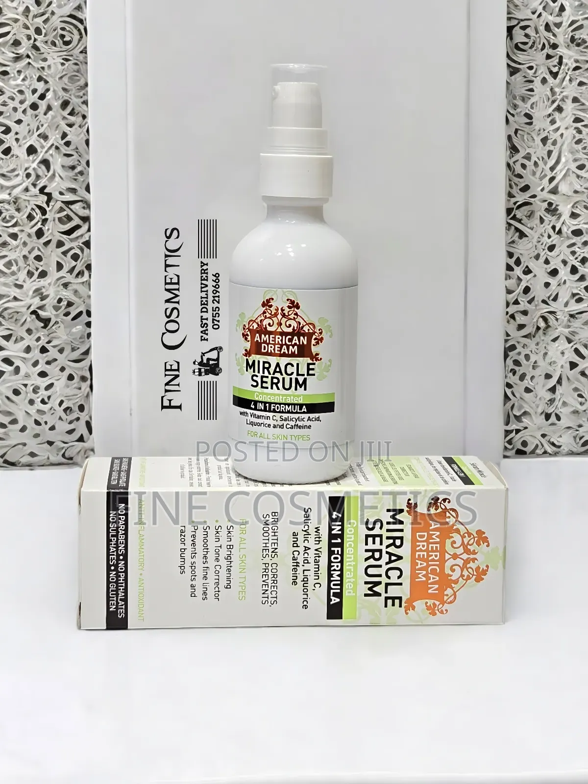 AMERICAN DREAM SERUM 4IN1 Brightening Miracle Face Serum