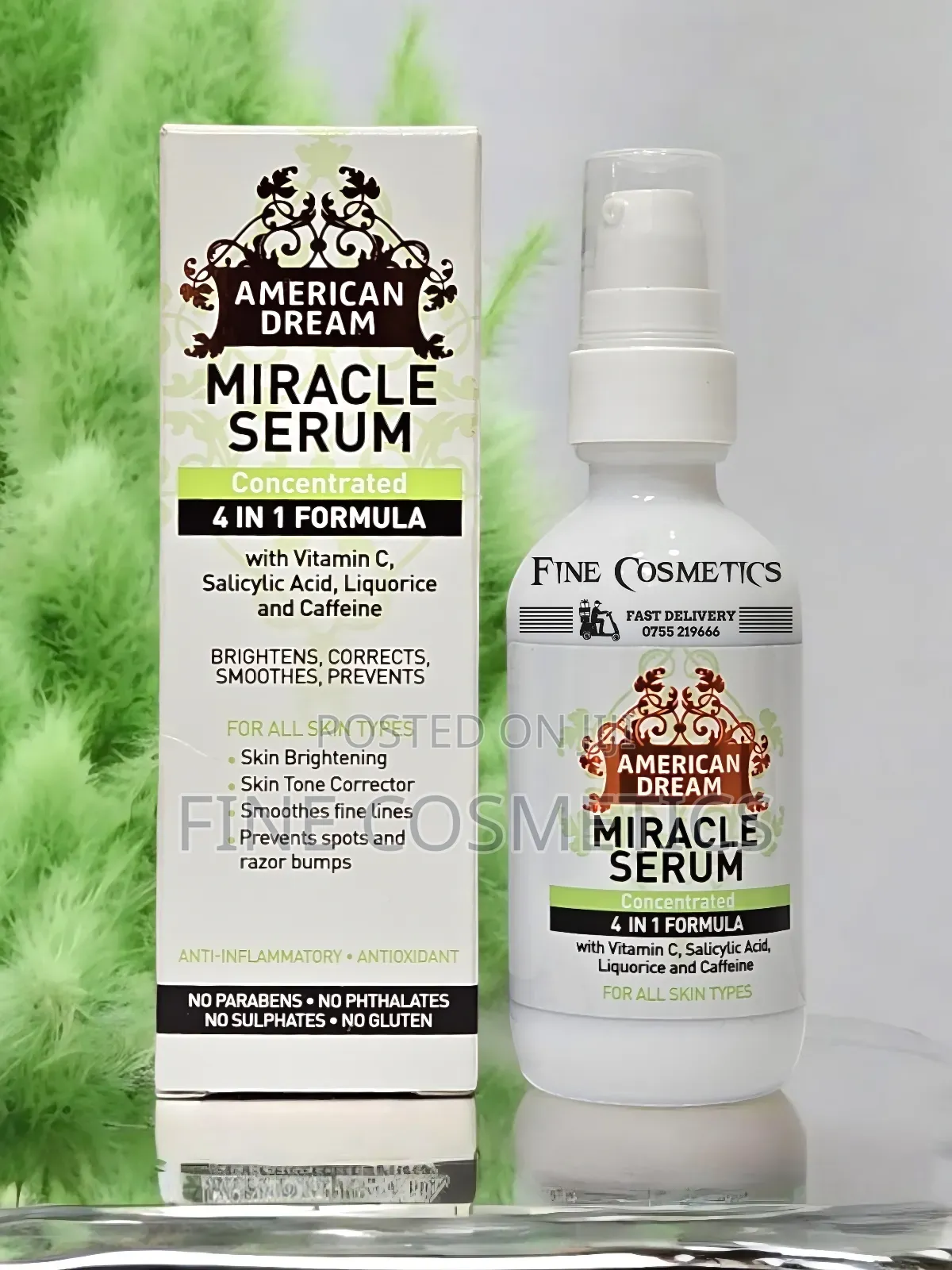 AMERICAN DREAM SERUM 4IN1 Brightening Miracle Face Serum