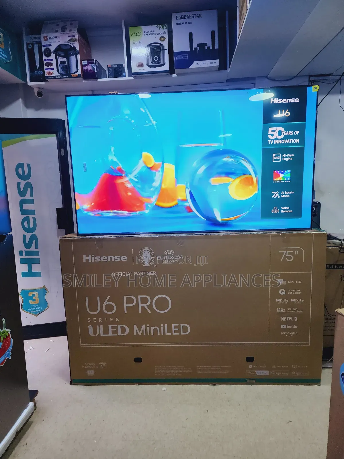 Hisense Uled6 PRO 75inches Miniled Smart Tv