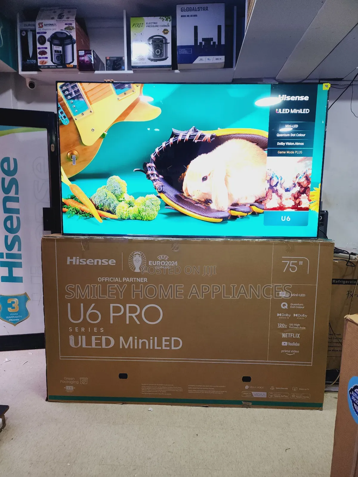 Hisense Uled6 PRO 75inches Miniled Smart Tv