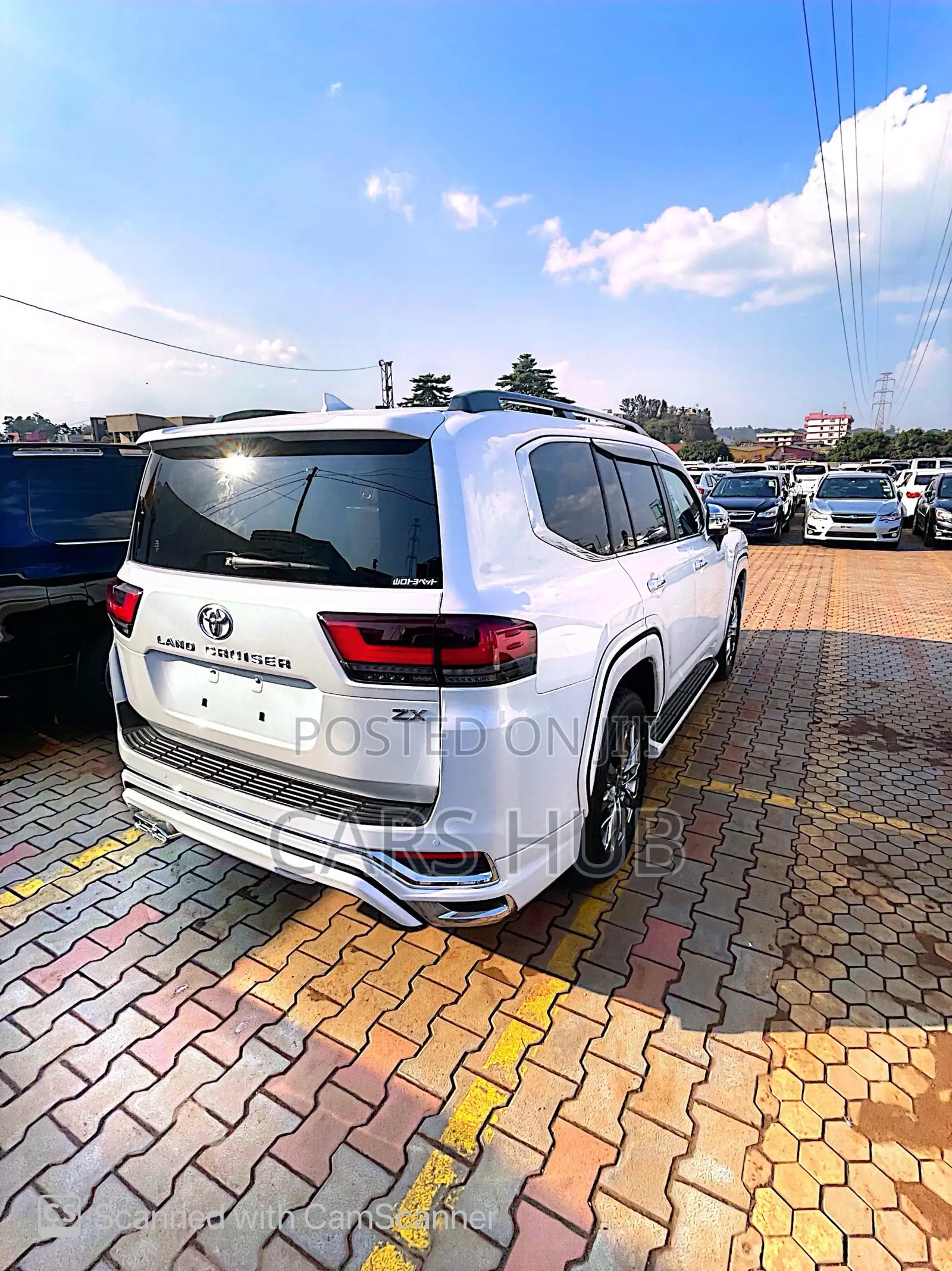 New Toyota Land Cruiser Prado 2023 Off white