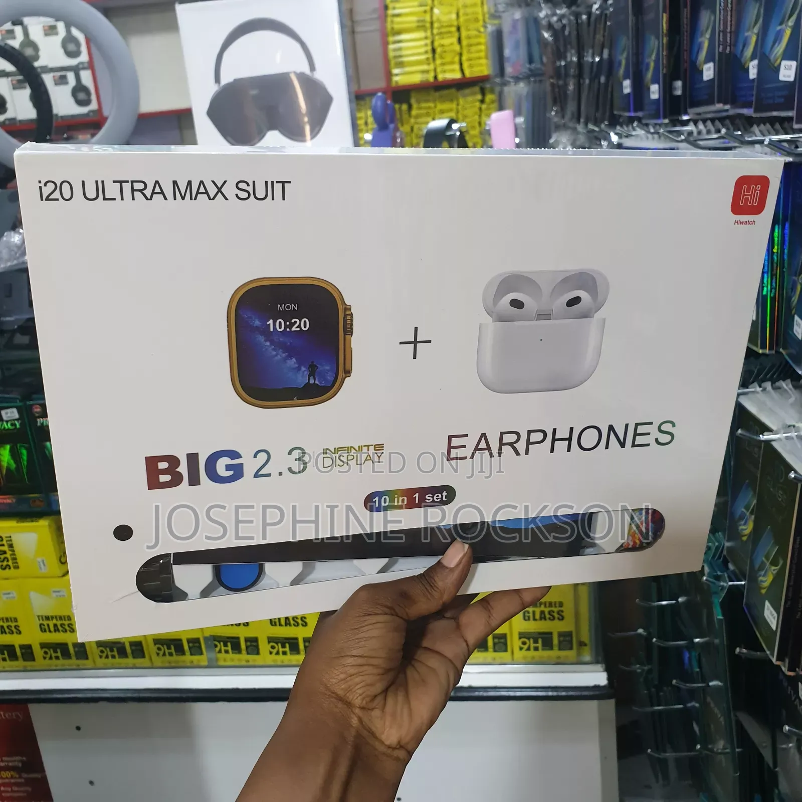 I 20 Ultra Max Suit Smart Watch 10 in 1