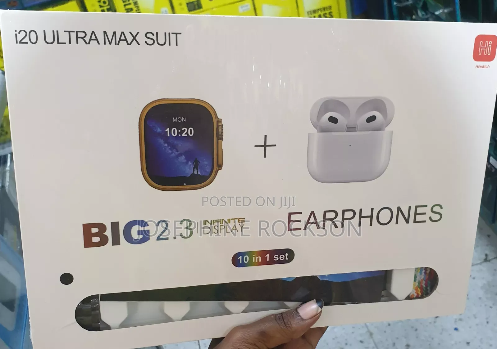 I 20 Ultra Max Suit Smart Watch 10 in 1