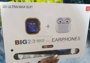 I 20 Ultra Max Suit Smart Watch 10 in 1