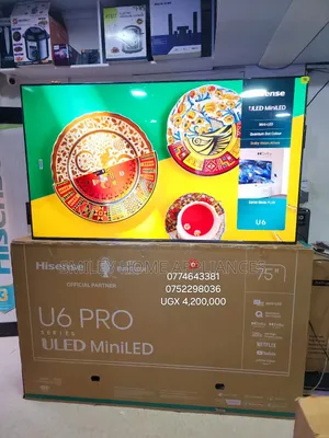 Hisense Uled 75inches Smart Tv
