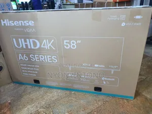 Hisense 58" Smartuhd Tv Wiz Inbuilt Free to Air Decorder
