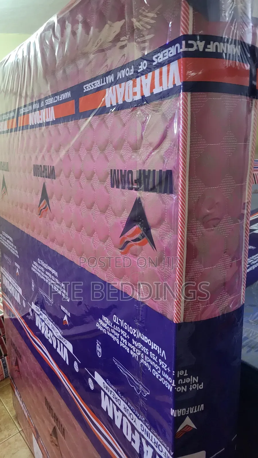 New Quilted 6x6 Vitafoam Mattress