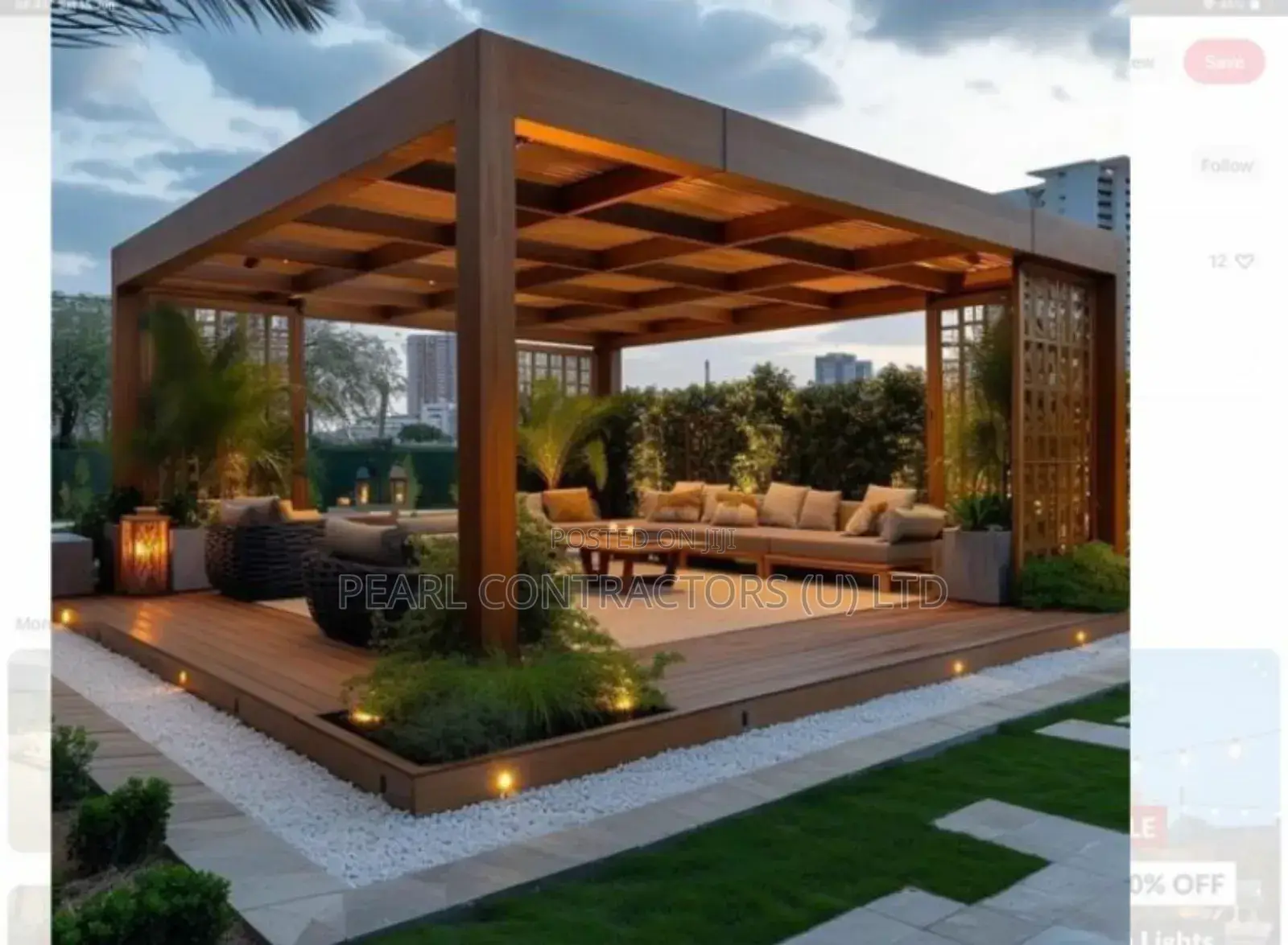 Modern And Sleek Pergolas And Gazebo Construction