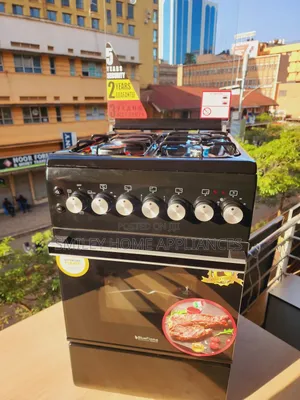 Blueflame Gas Cooker 50 by 60 Black Color