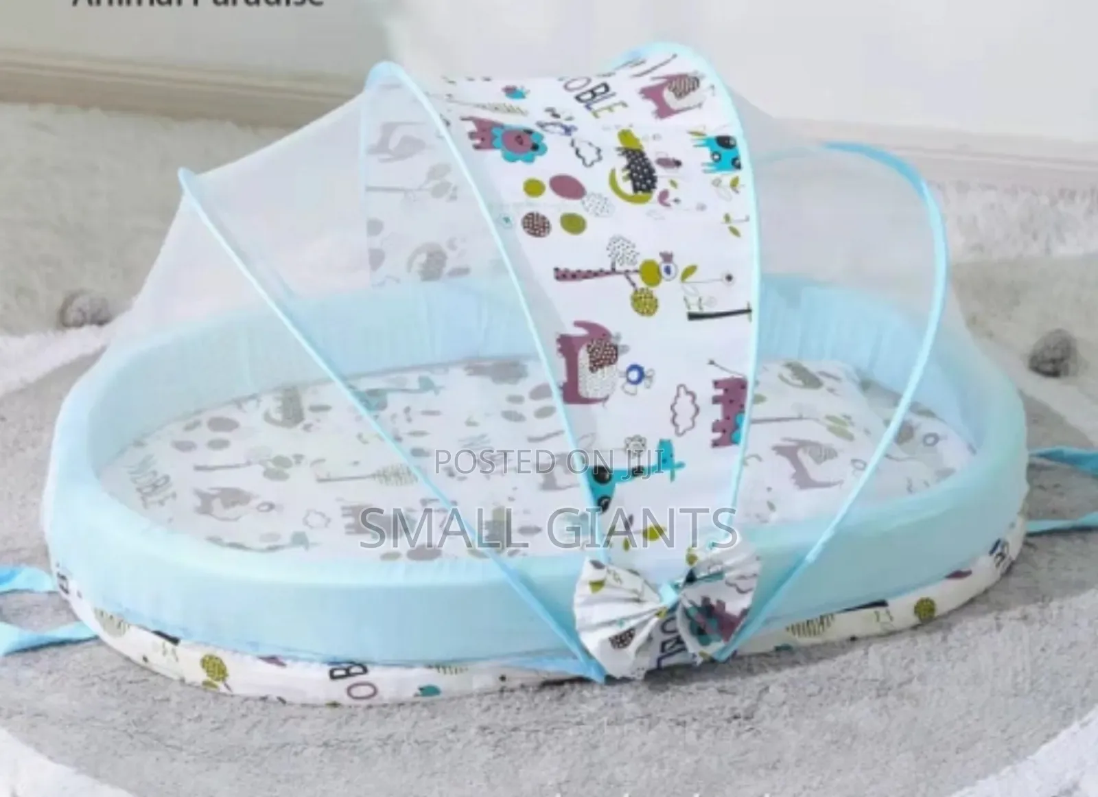 Portable Carry Infant Floor Seat Cotton Padded Crib