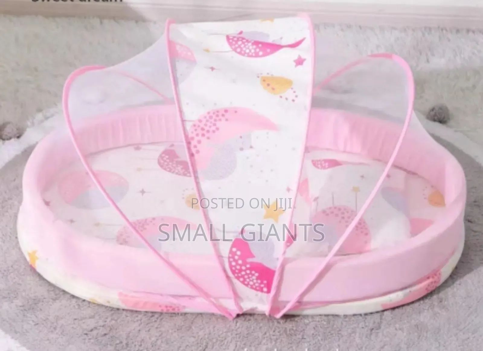 Portable Carry Infant Floor Seat Cotton Padded Crib