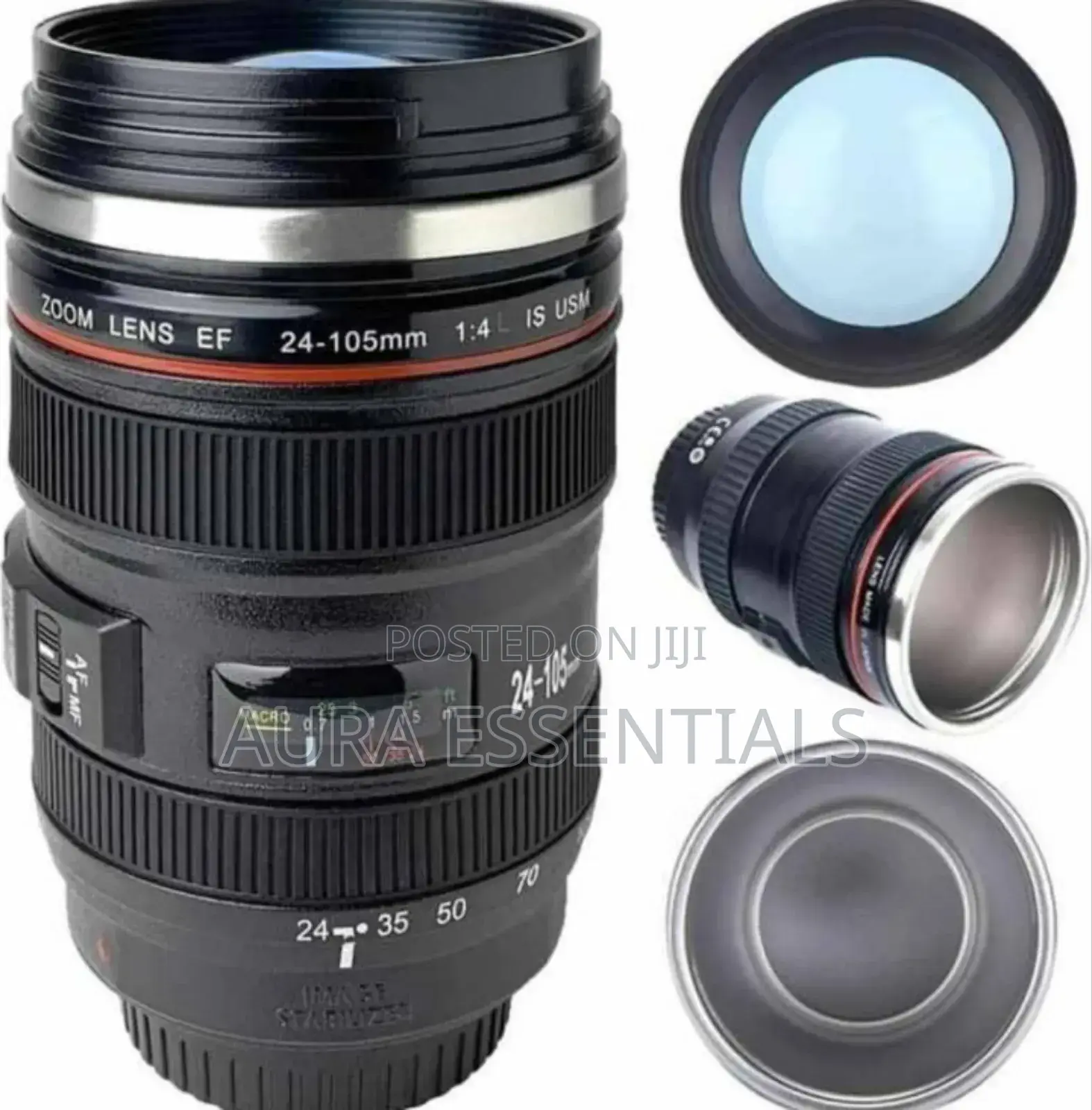 Splend Camera Lens Coffee Cup and Travel Mug