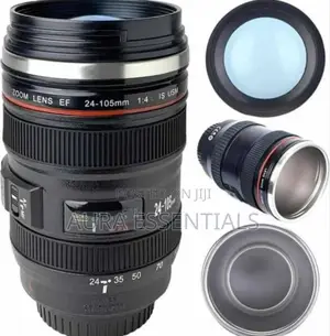 Splend Camera Lens Coffee Cup and Travel Mug