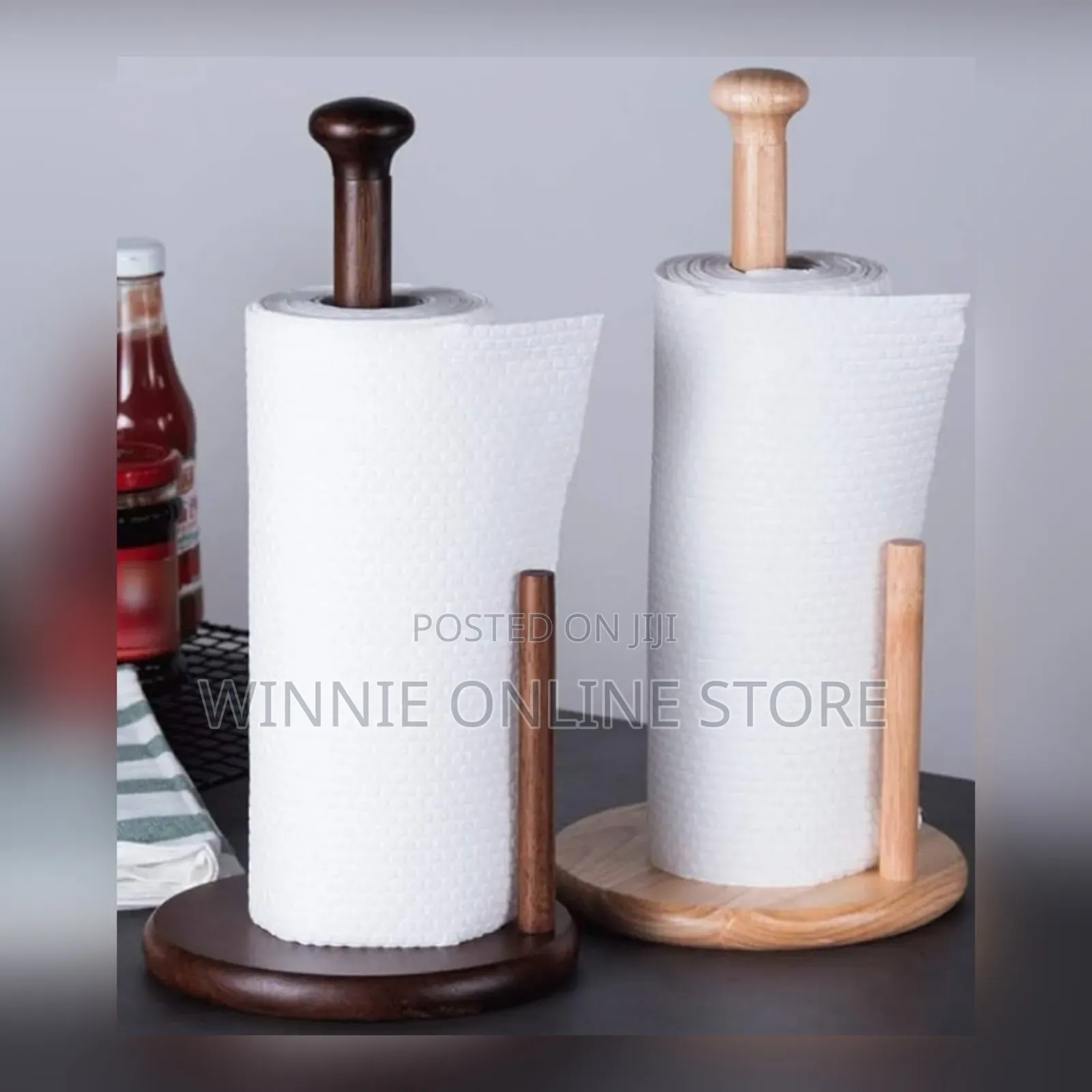 Wooden Tissue Holder