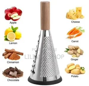 Kitchen Grater With Wooden Handle