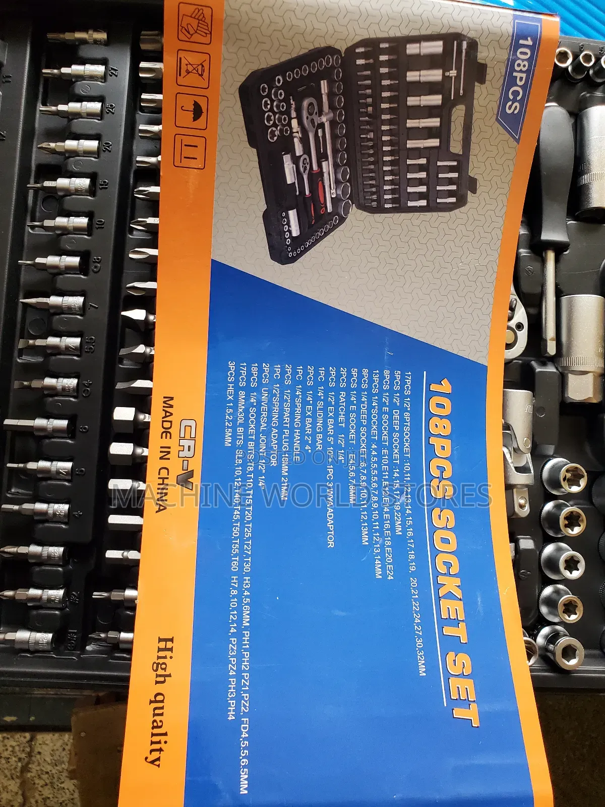 108pcs Socket Set