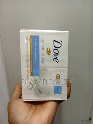 Dove Sensitive Skin Hypoallergenic Beauty Bar Soap