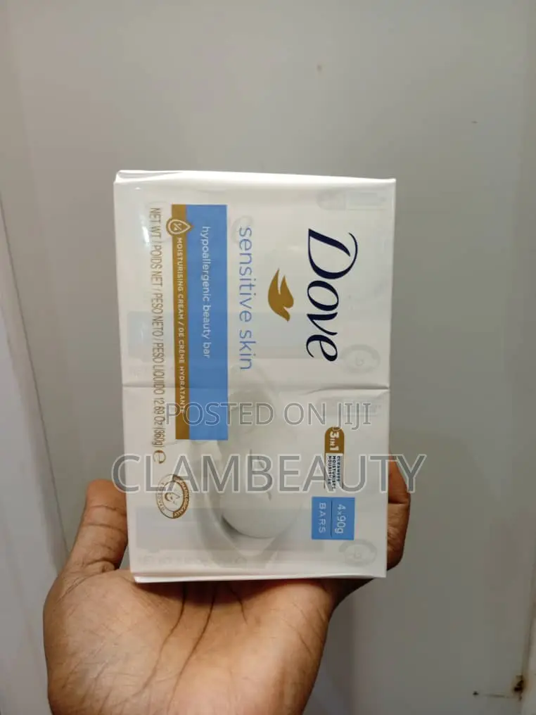 Dove Sensitive Skin Hypoallergenic Beauty Bar Soap
