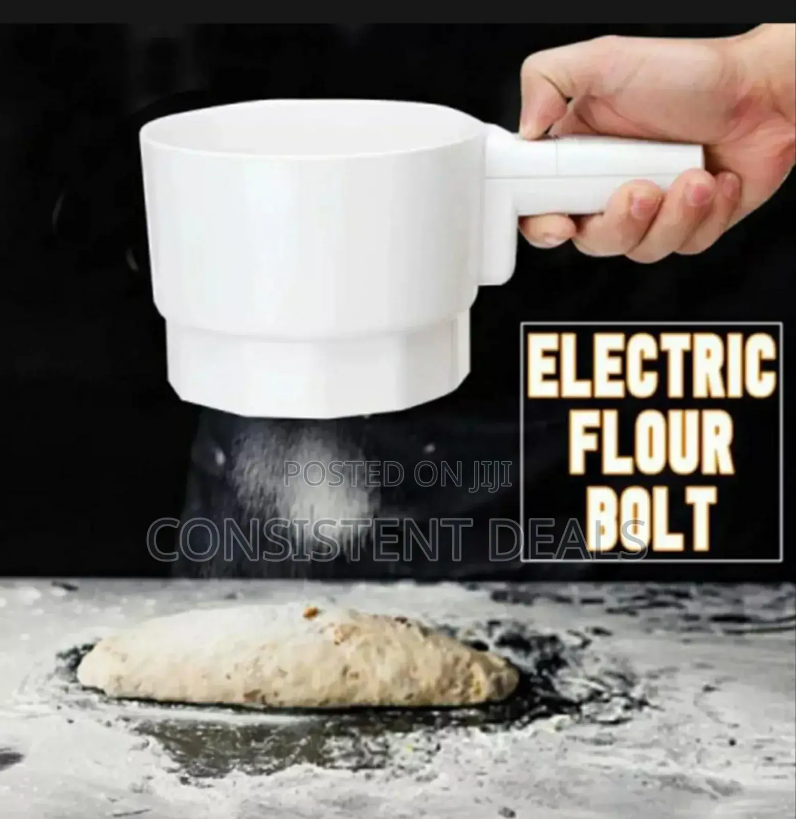 Handheld Battery Powered Flour Sifter