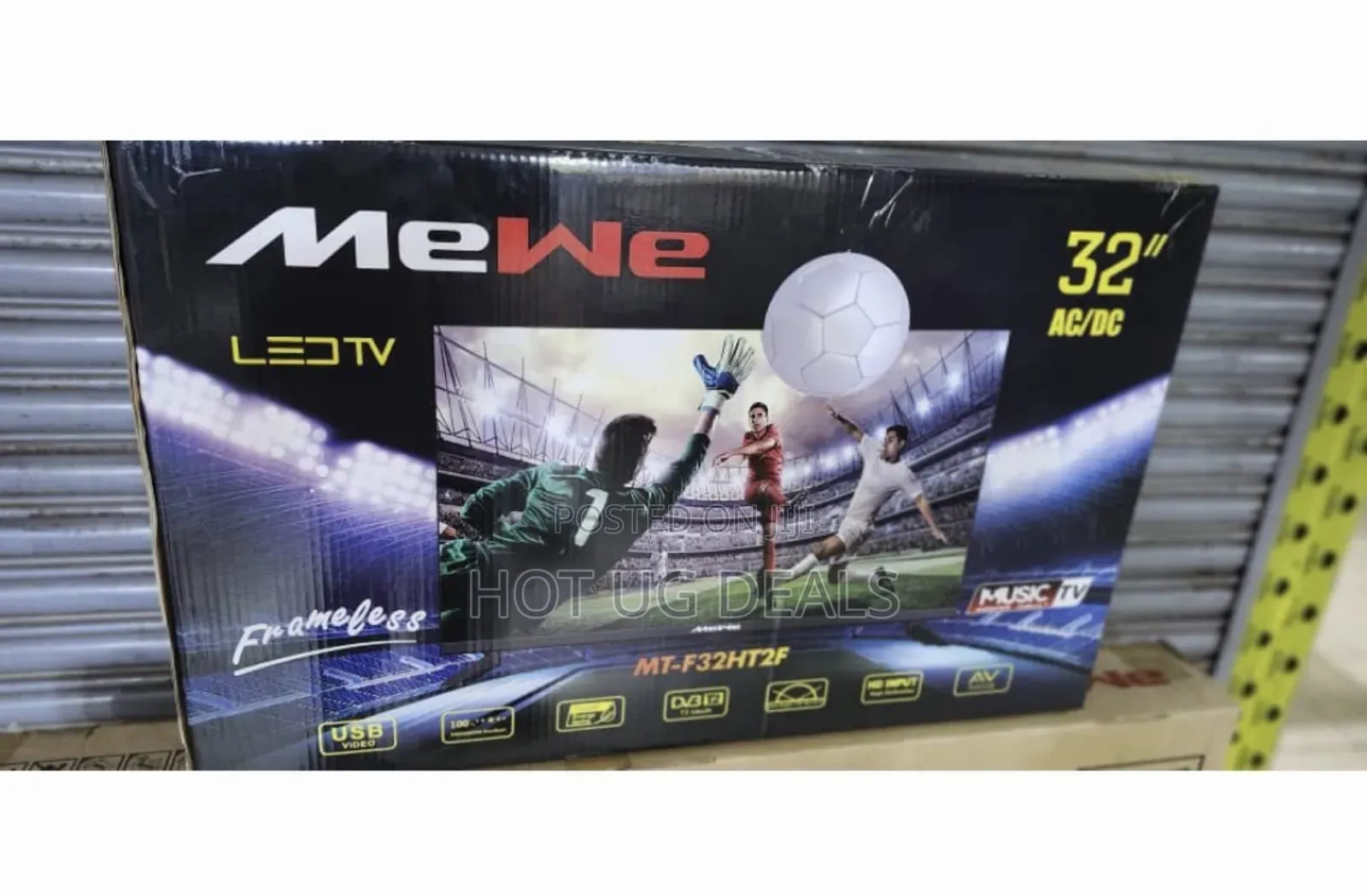 Mewe 32 Inch HD Digital LED TV – Black
