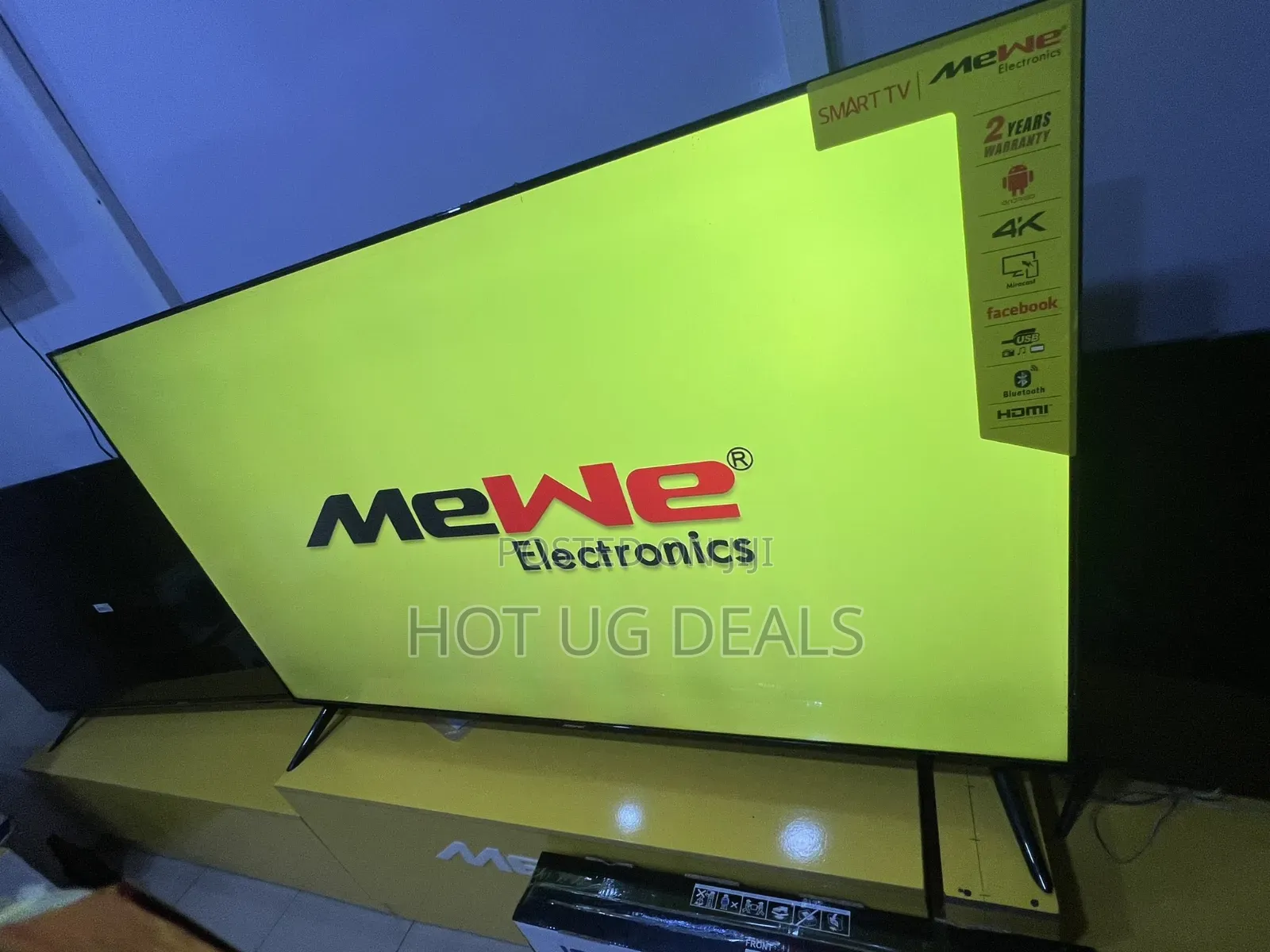 Mewe 32 Inch HD Digital LED TV – Black