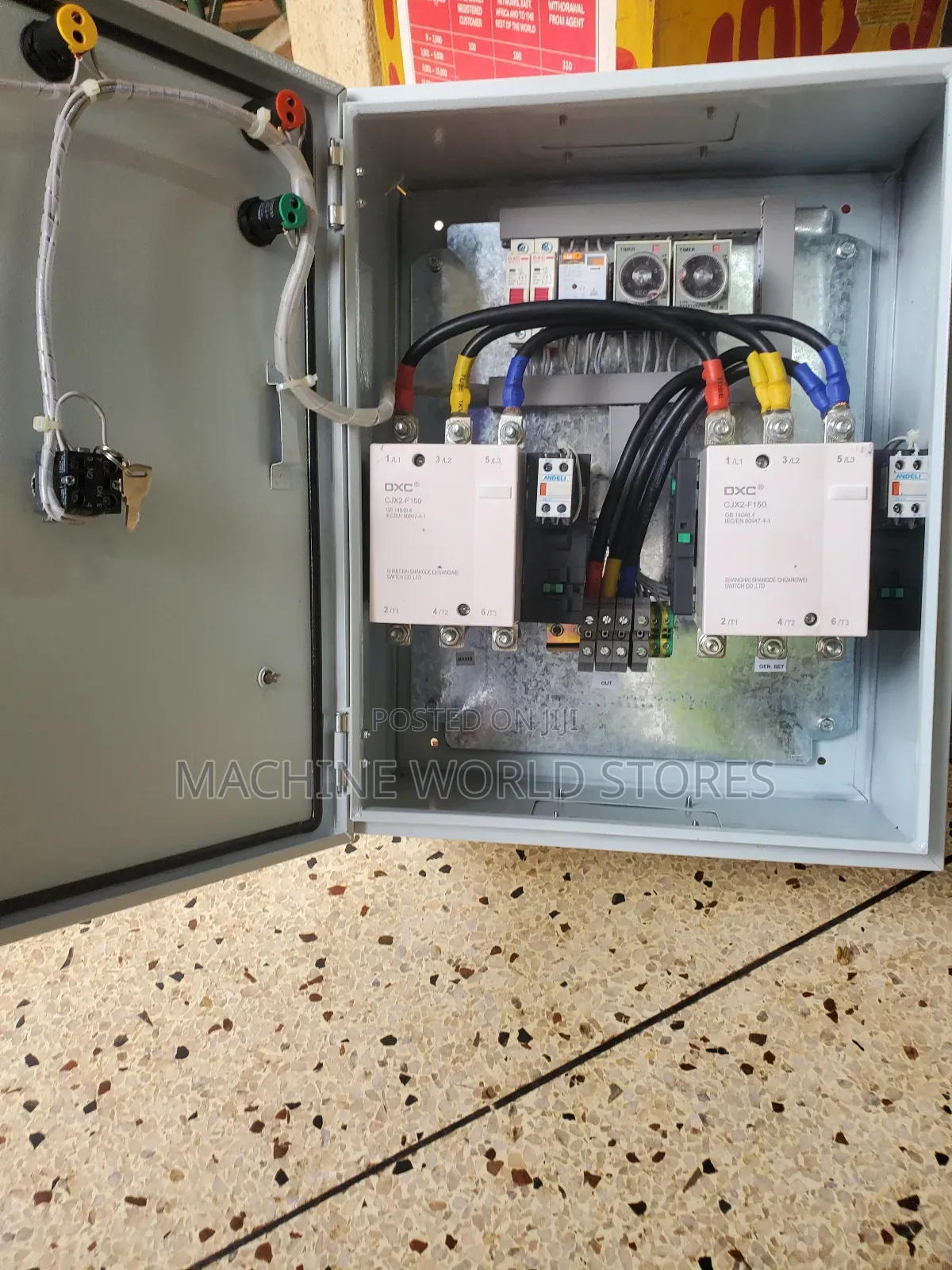 Automatic Voltage Regulator (AVR) Generator.