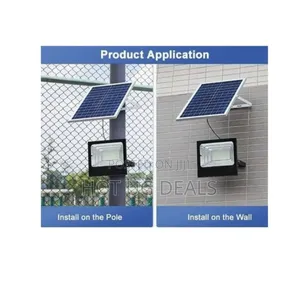 Solar Security Light 60 Watts Floodlight - Black