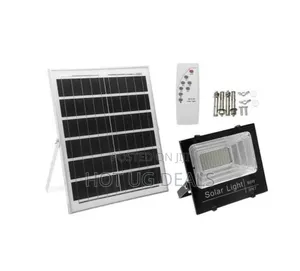 Solar Security Light 60 Watts Floodlight - Black
