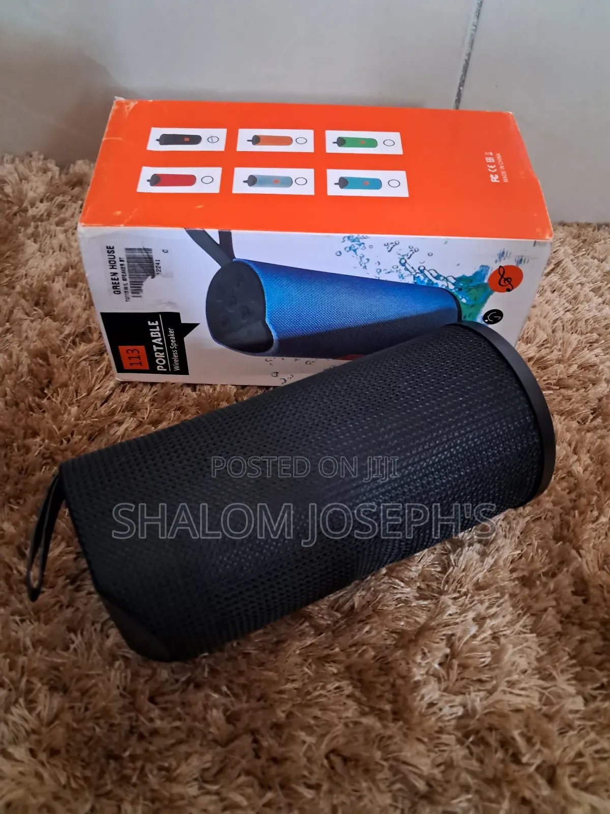 Portable Wireless Speaker-Black