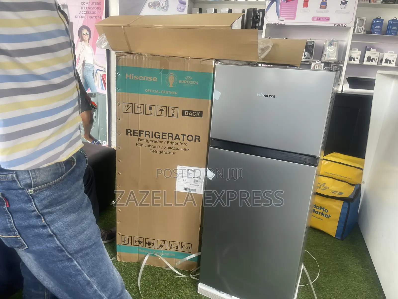 Hisense 160l Double Door Fridge
