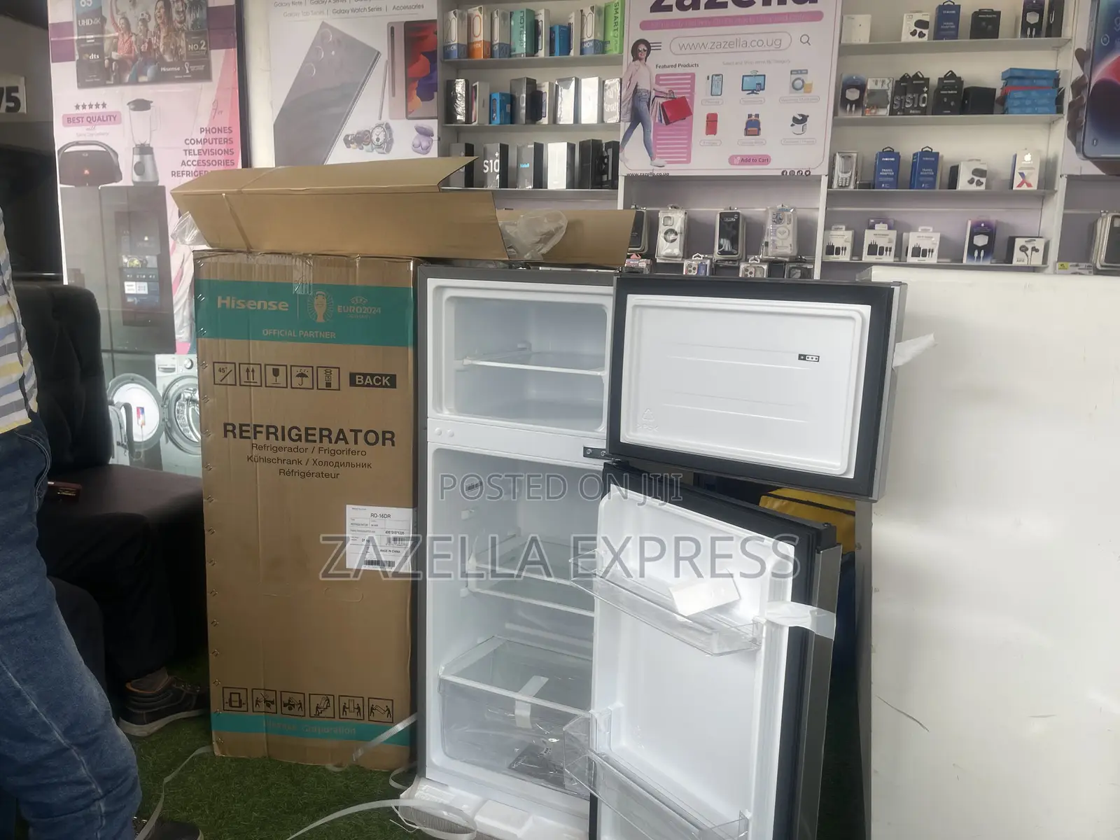 Hisense 160l Double Door Fridge