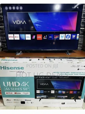 Photo - Hisense 58 Inch Utra Hd Vida Smart Tv - Black