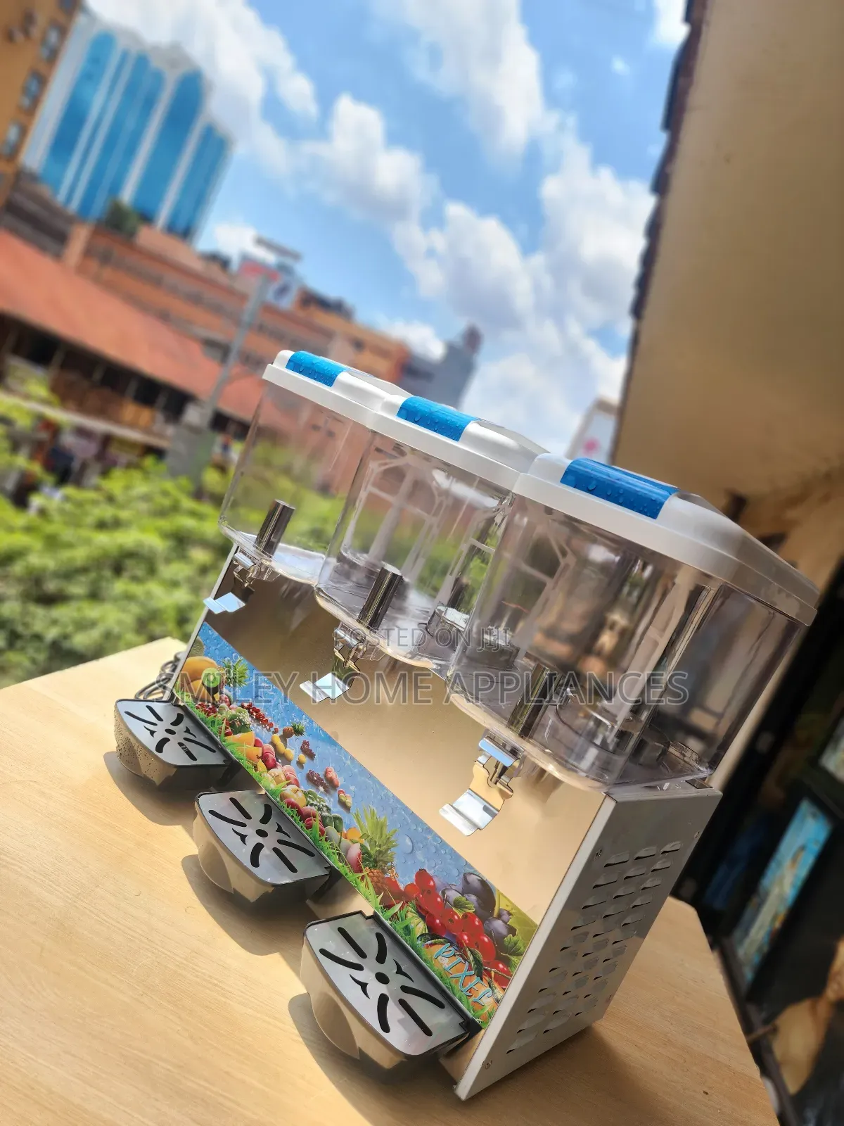 54ltrs Pixels Tripple Juice Dispenser