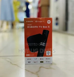 Xiaomi Mi Box S Android TV 8gb Rom 2gb RAM HDR - Black
