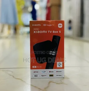Xiaomi Mi Box S Android TV 8gb Rom 2gb RAM HDR - Black
