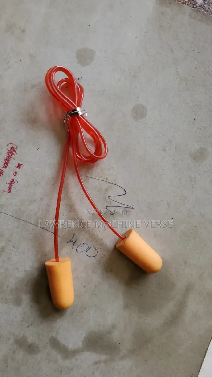 Safety Orange Ear Plug 3M
