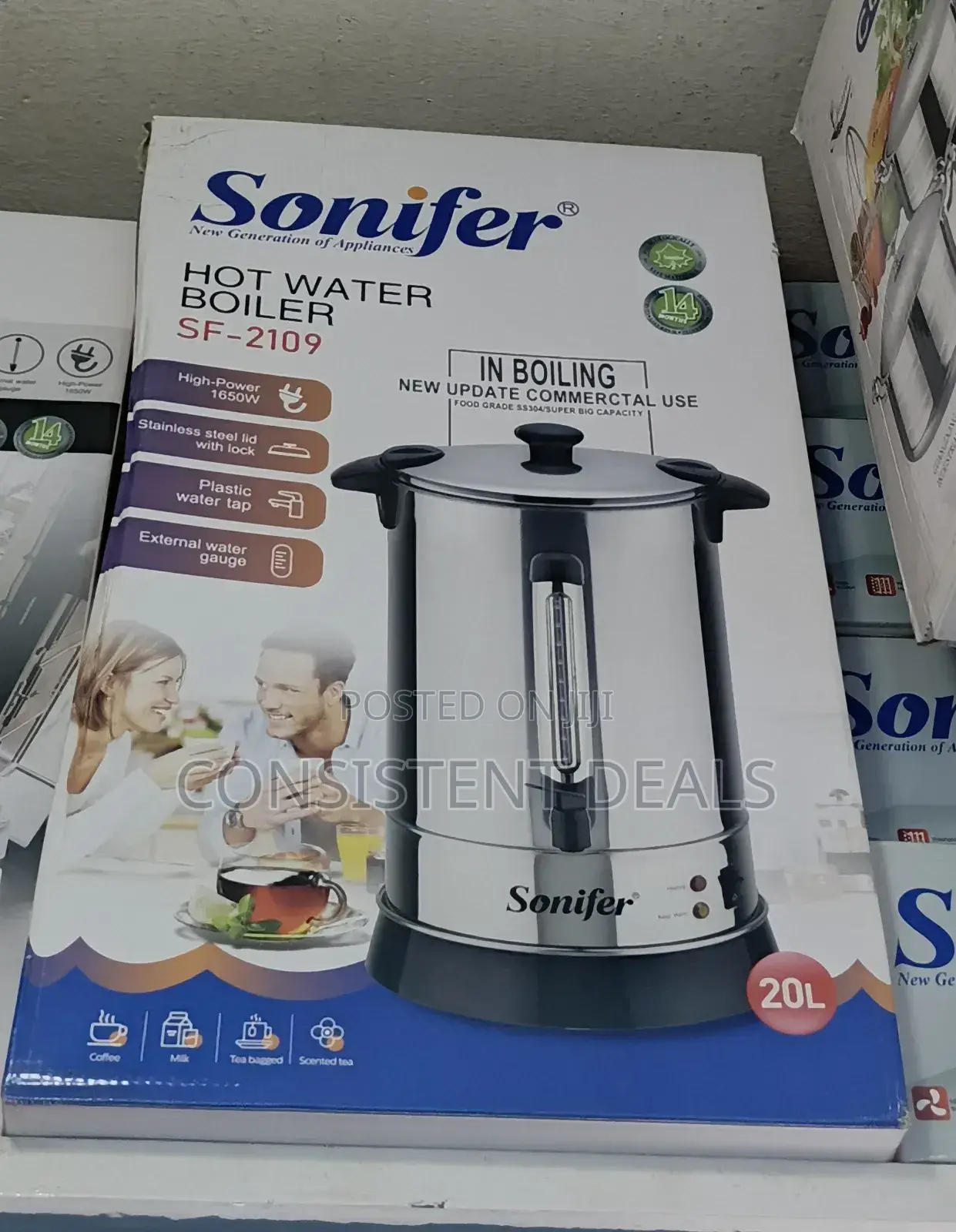 Sonifer 20L Water Boiler