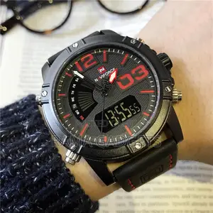 NAVIFORCE Mens Luxury Digital Quartz Watches Military NF9095