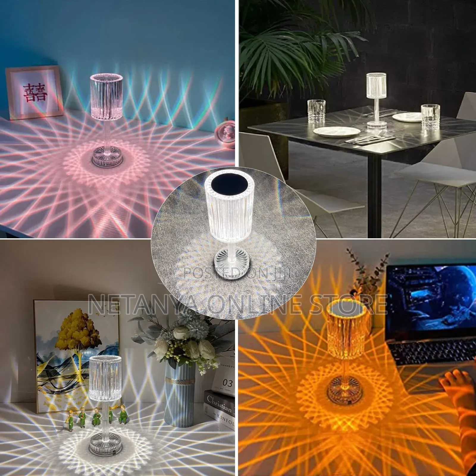 Diamond Led Table Lamp